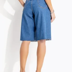 Jorts Jeans Médio Claro